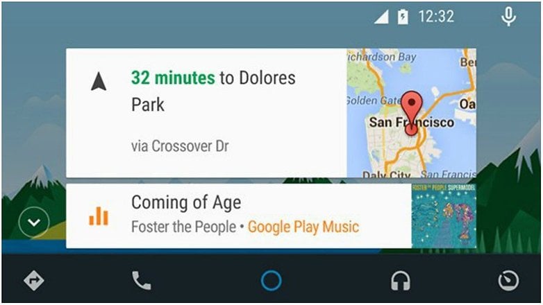 Android auto maps