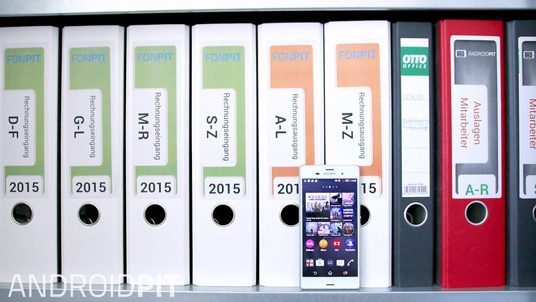 Androidpit file folders smartphone