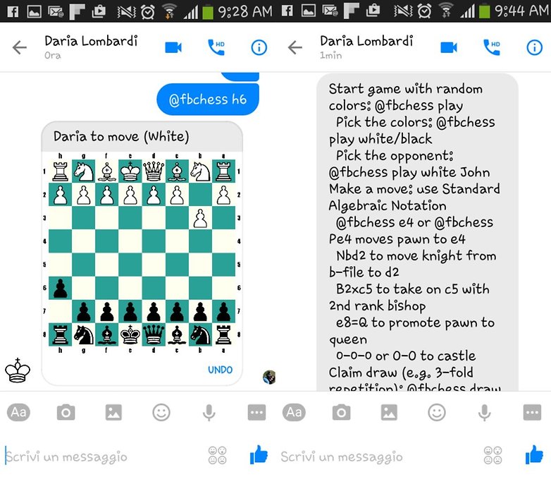 FBMessenger chess