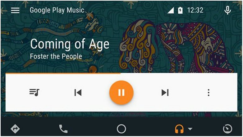 android auto music