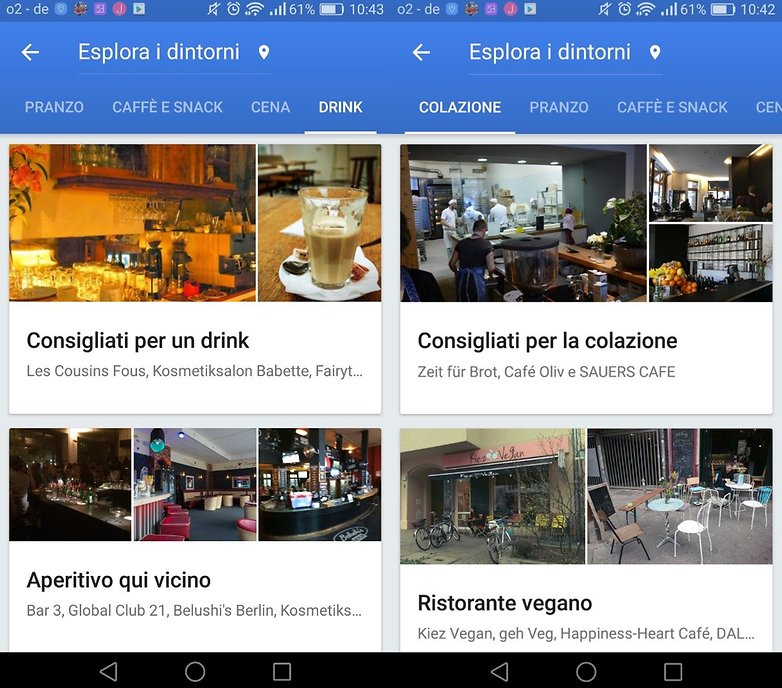 googlemaps drinks