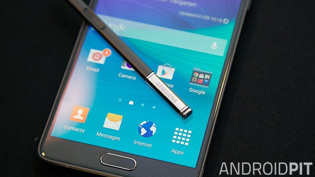 samsung galaxy note 4_front s pen