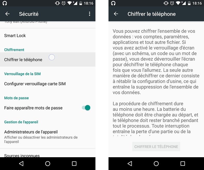 comment ameliorer securite smartphone android chiffrer telephone images 01