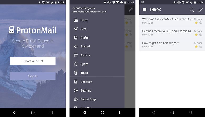 meilleures applications mail android protonmail images 01