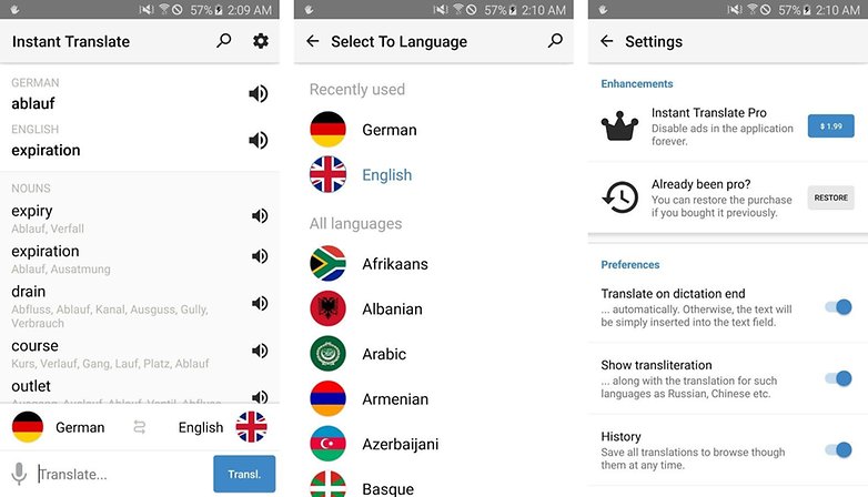 meilleures applications traduction android instant translate images 00