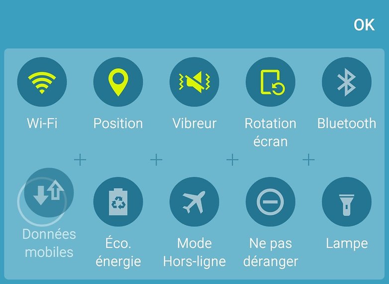 samsung galaxy s6 problemes solutions donnees mobiles data toggle raccourci rapide image 00