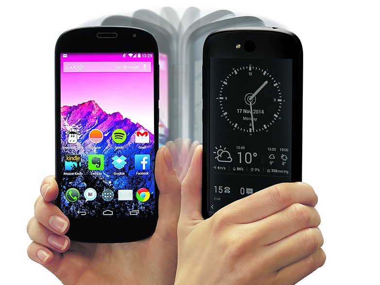 smartphones android les plus originaux yotaphone 2 image 01