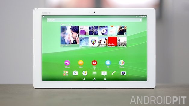 sony xperia z4 tablet front