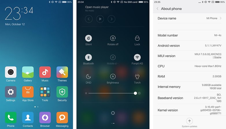 test complet android xiaomi mi 4c interface logicielle image 01