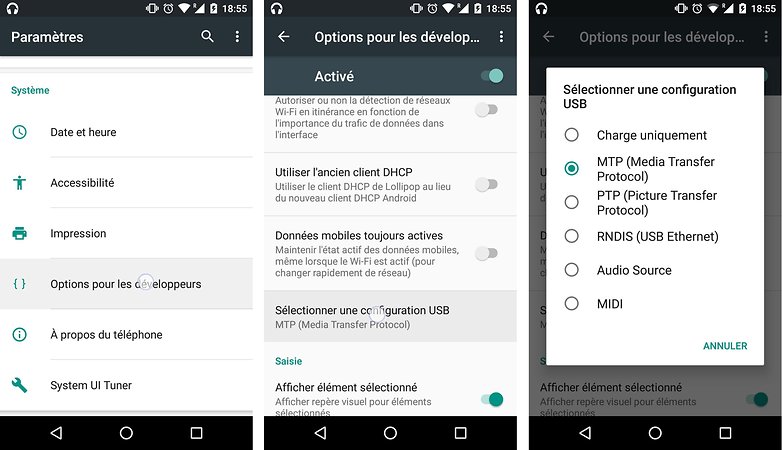 trucs astuces android 6 0 marshmallow acceder configuration etendue usb image 00