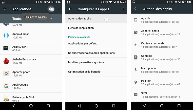 trucs astuces android 6 0 marshmallow gestionnaire permissions autorisations image 02