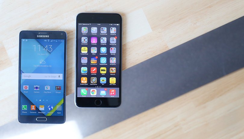 androidpit galaxy note 4 vs iphone 6 plus 06