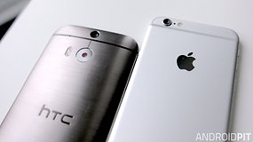 HTC One (M8) vs iPhone 6 comparison: the full-metal clash