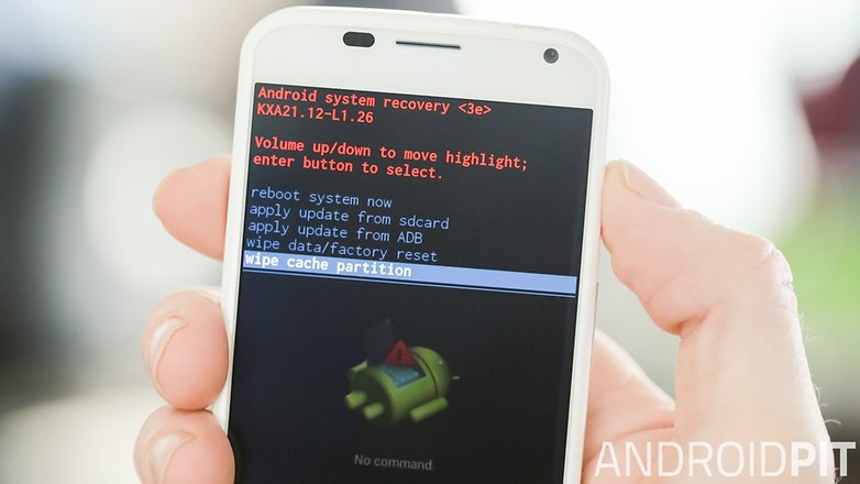 AndroidPIT Moto X wipe cache partition