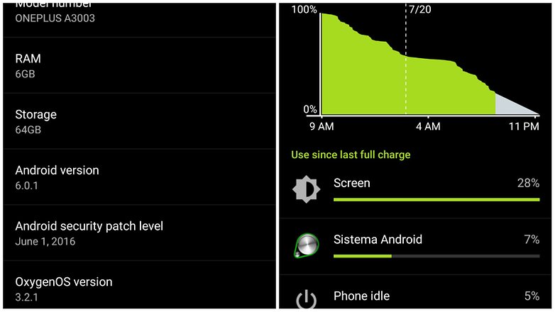 oneplus 3 update battery