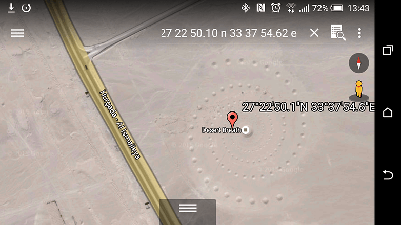 androidpit google earth desert breath