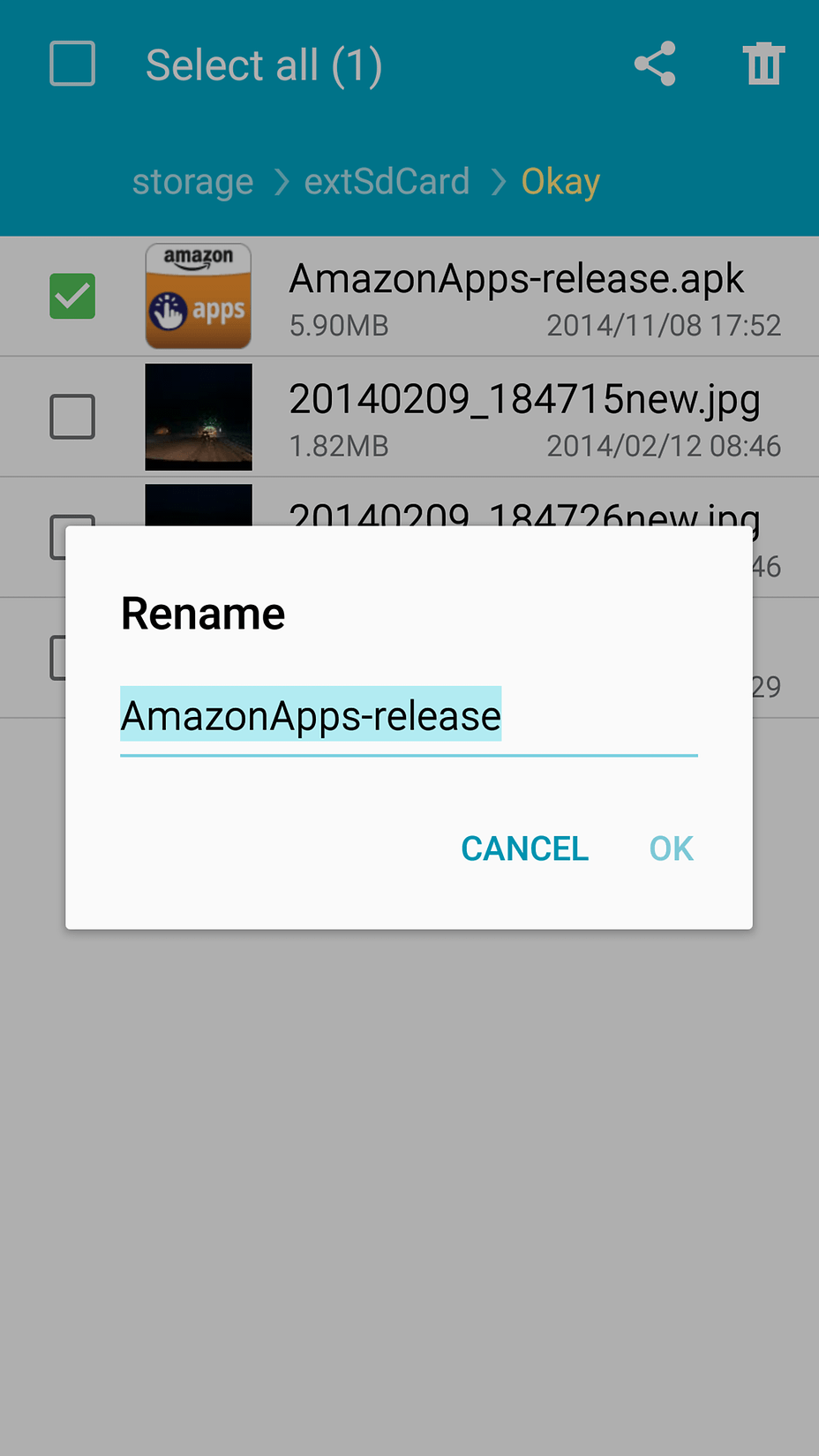 Rename