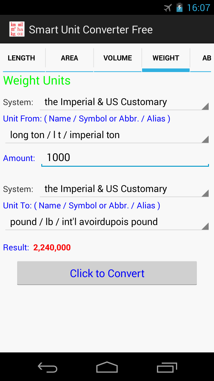 SmartUnitConverterFree_Screenshot1