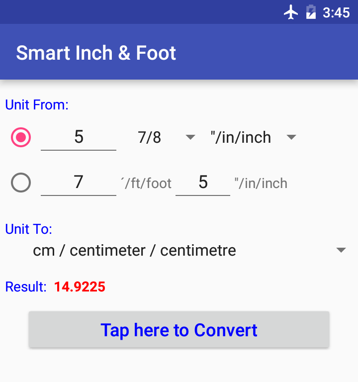 SmartInchFoot__ScreenShot1 1496650913840