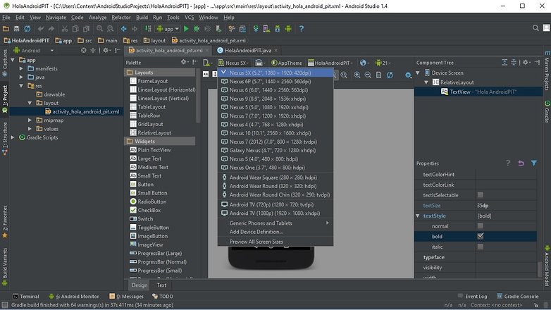 AndroidPIT android studio 09