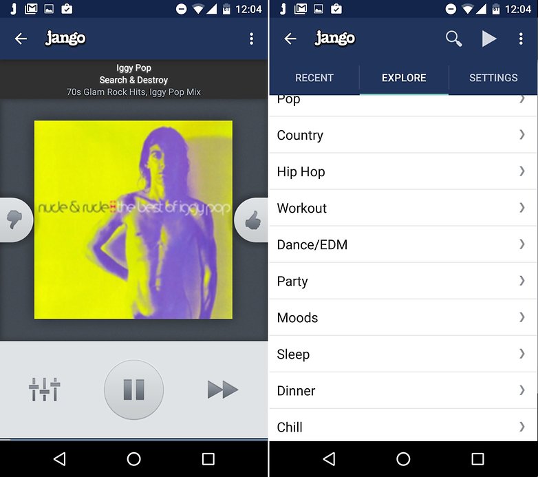 Androidpit mejores apps radio jango