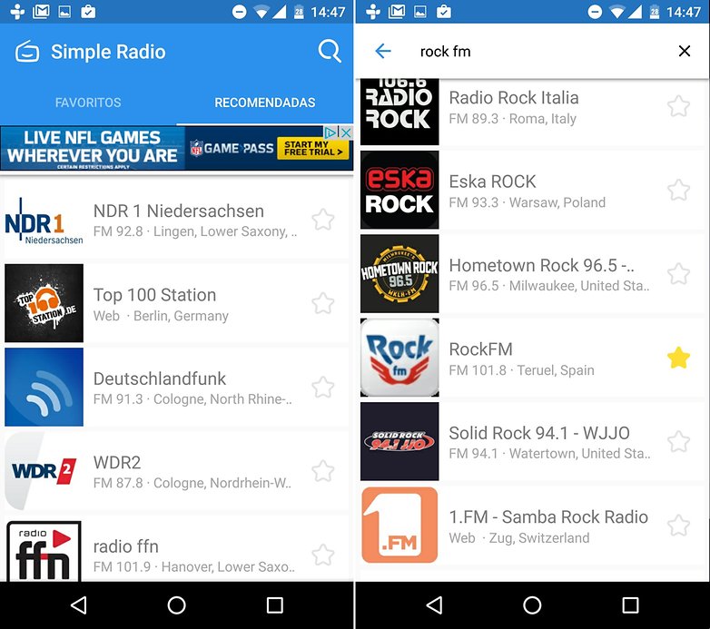 Androidpit mejores apps radio simple radio