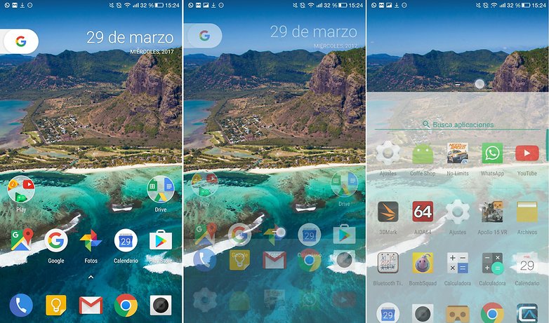 AndroidPIT ANDROID O launcher