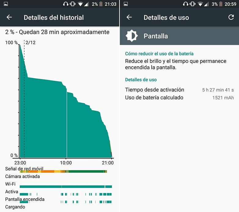 AndroidPIT BQ Aquaris U Plus bateria