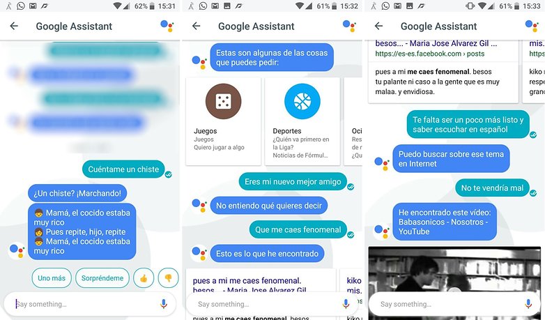 AndroidPIT Google Assistant chistes