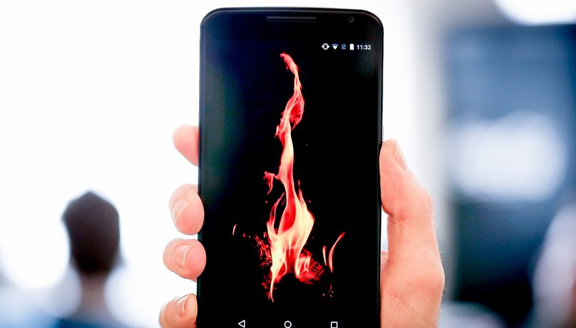 AndroidPIT Nexus flame fire