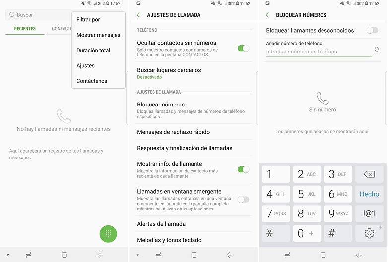 AndroidPIT bloquear contactos samsung
