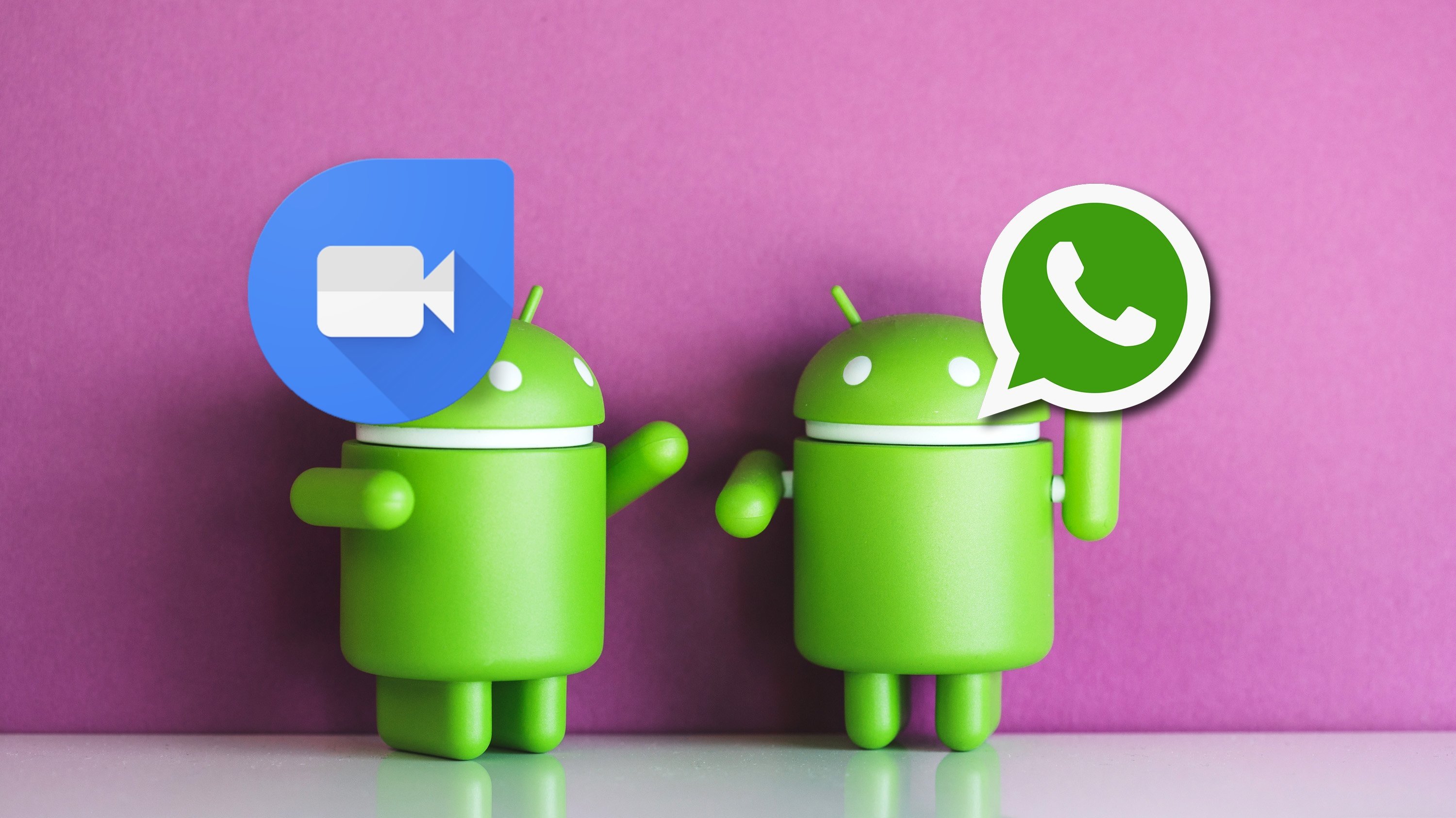 Google olvídalo, la gente solo llama por WhatsApp