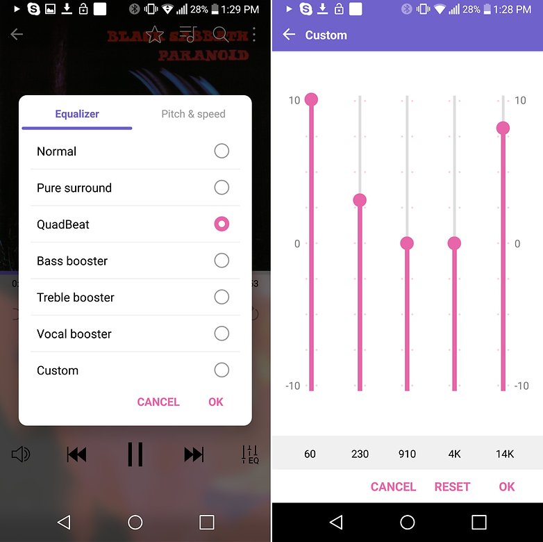 AndroidPIT lg g6 audio
