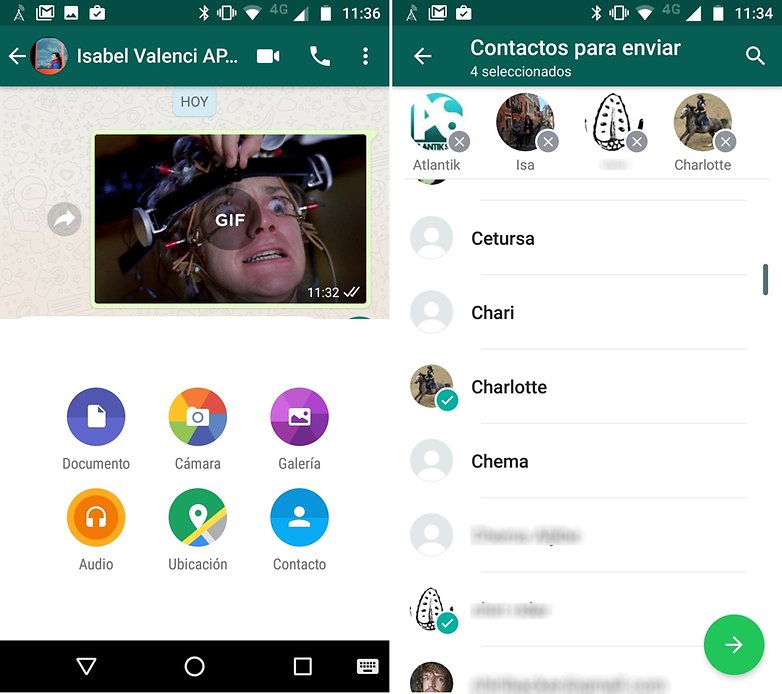 AndroidPIT whatsapp contacts