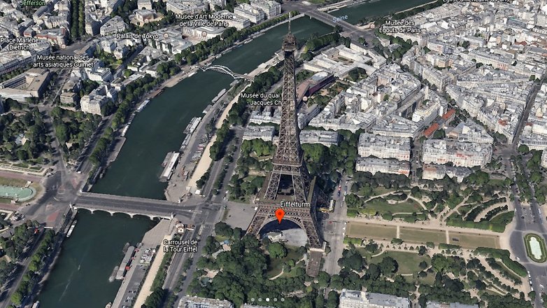Google Earth Paris