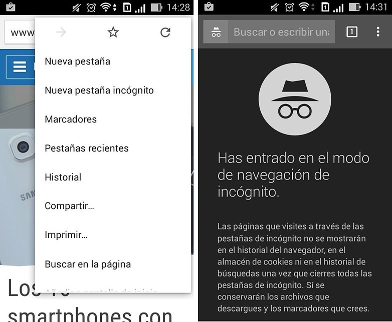 chrome sesion incognito esp 01