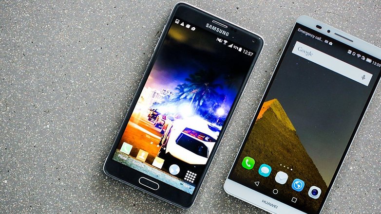 androidpit samsung galaxy note 4 vs huawei ascend mate 7 01