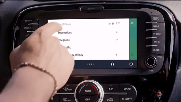 Anteprima di Android Auto 5