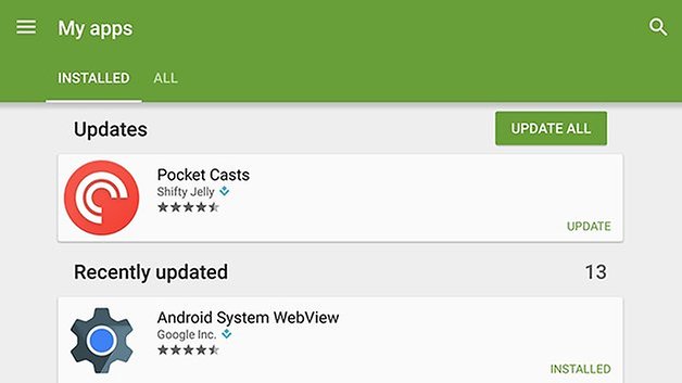 AndroidPIT Nexus 6 my apps