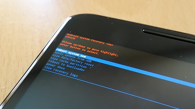 AndroidPIT Nexus 6 recovery mode