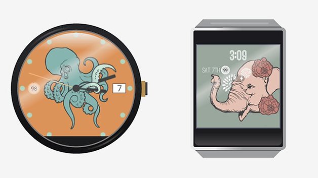 androidpit android wear illustration watch faces