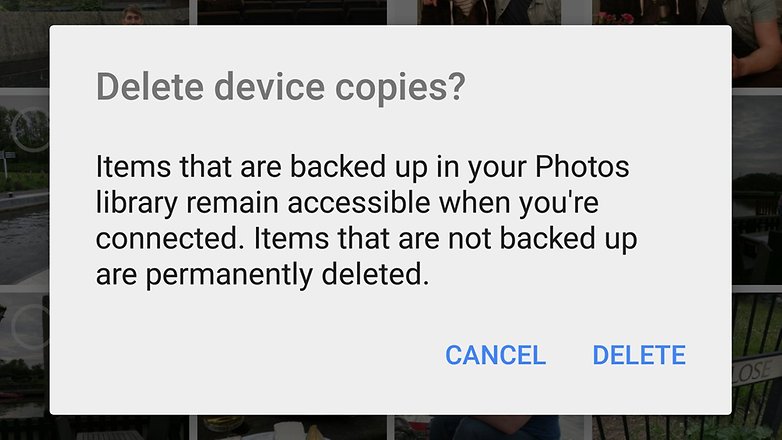 androidpit google photos delete