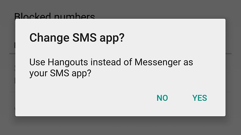 androidpit hangouts sms app
