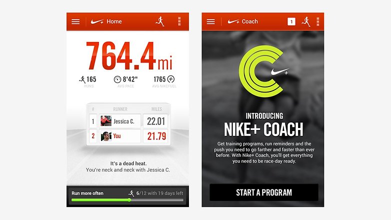 androidpit nike running