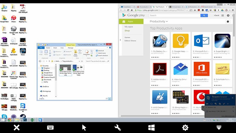 androidpit productivity apps teamviewer
