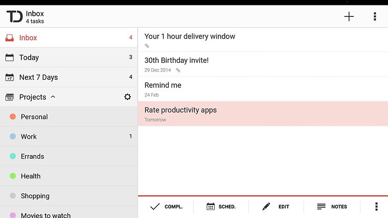 androidpit productivity apps todoist
