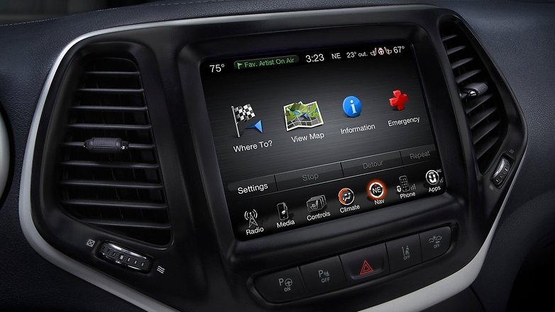 Jeep Cherokee uconnect