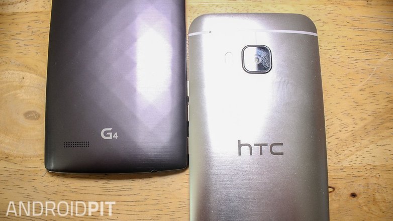 HTC one M9 LG G4 comparision001