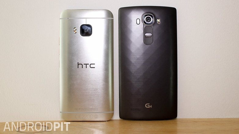 HTC one M9 LG G4 comparision002