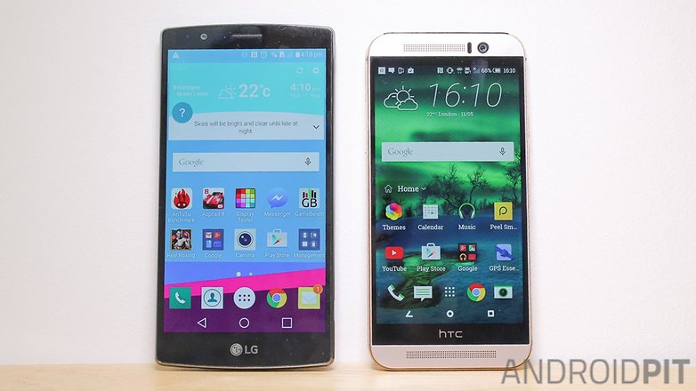 HTC one M9 LG G4 comparision007